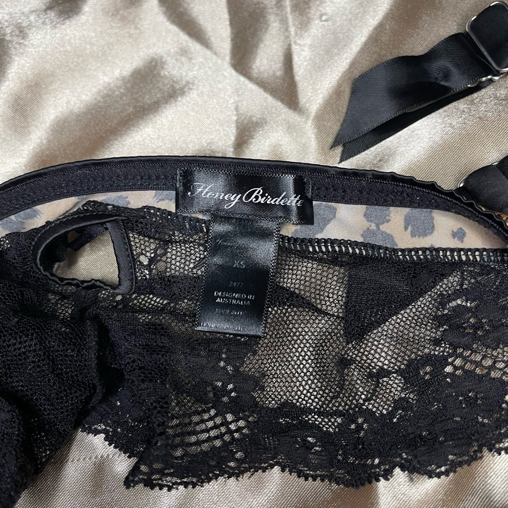 Honey Birdette Bonny Leopard 3 PC Set - Picture 7 of 10